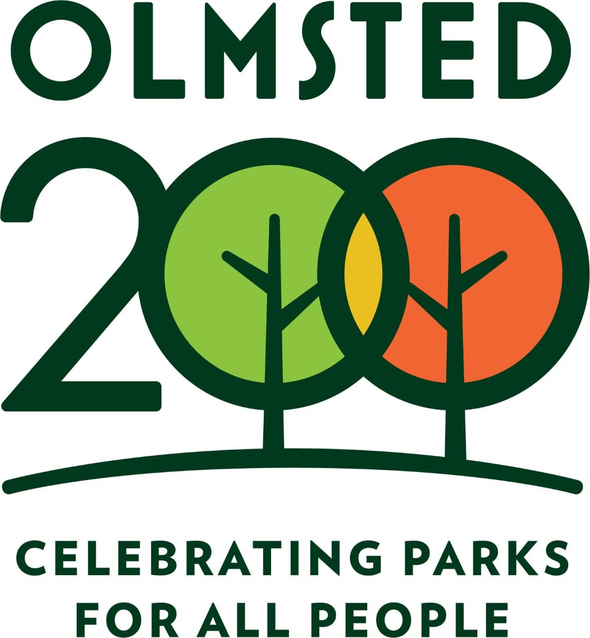 Olmsted 200 Celebrating Parks for All People logo